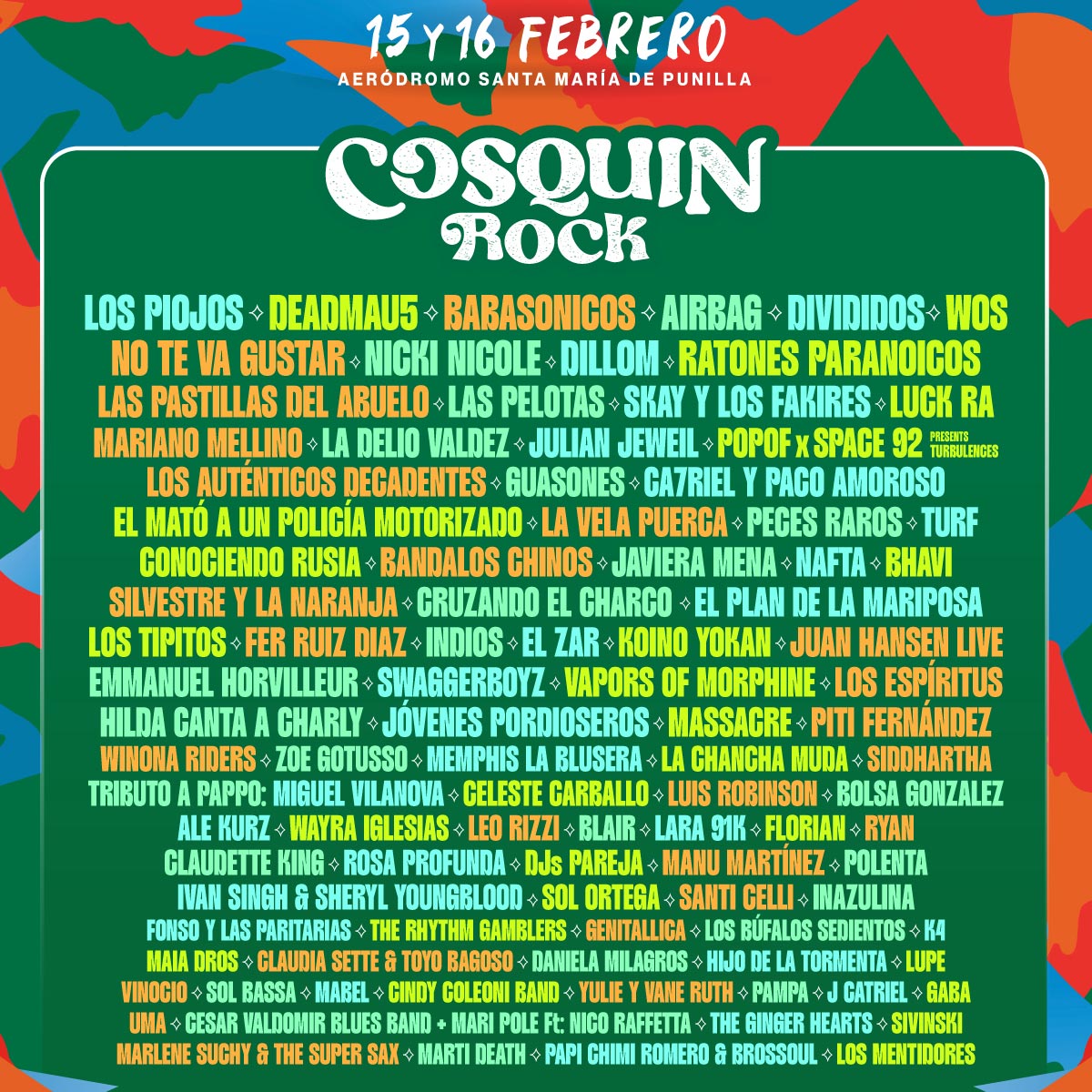 Grilla Cosquin Rock 2025