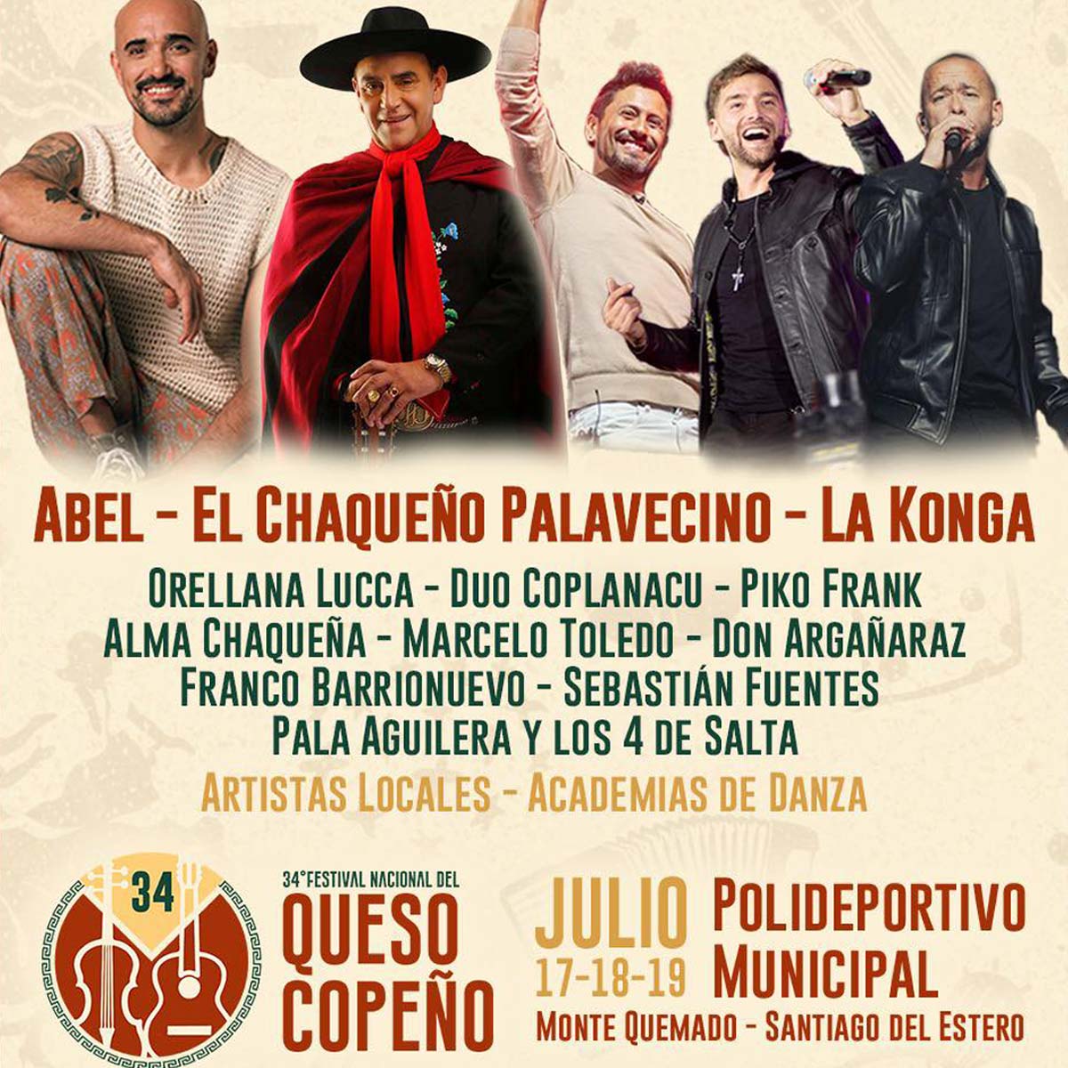 Grilla Festival del Queso Copeño 2026