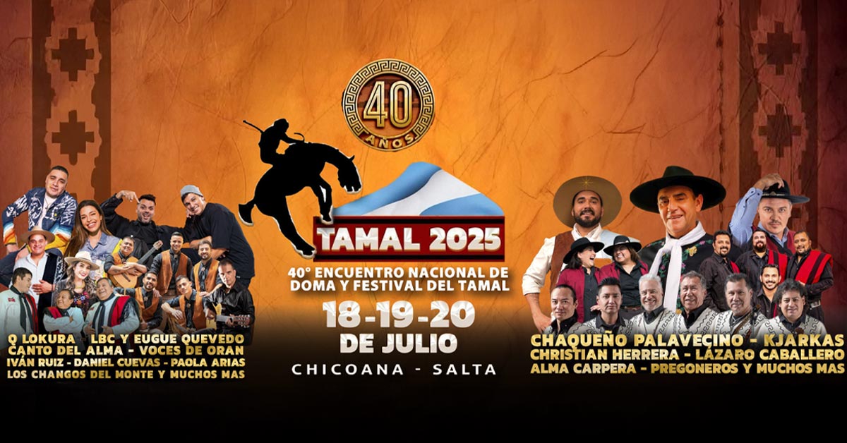 Grilla Artistas Festival Del Tamal 2025