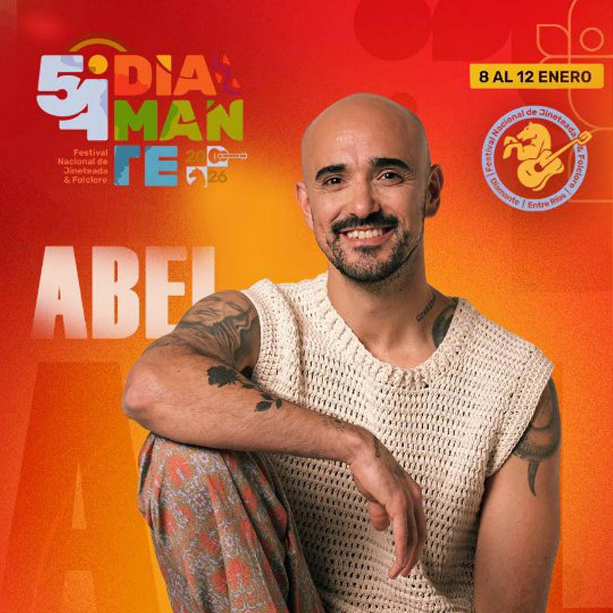 Grilla Artistas Festival Diamante domingo 11 de enero de 2026