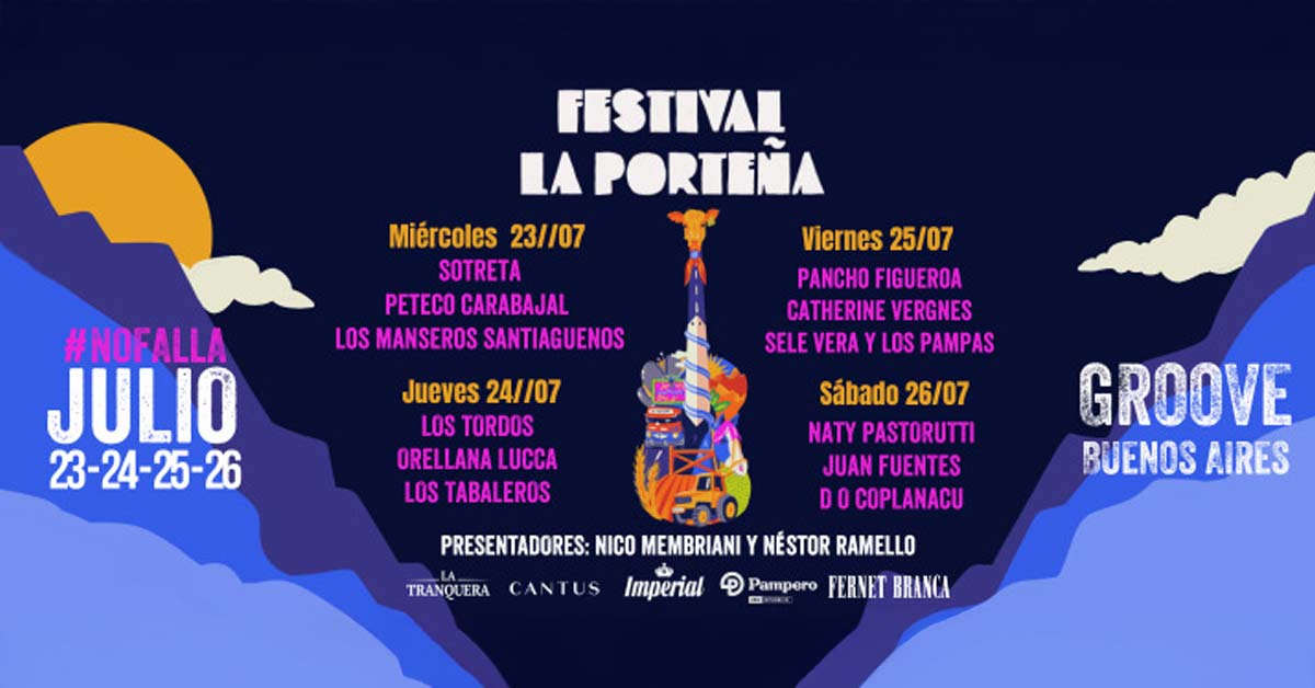 Grilla Festival La Porteña 2025