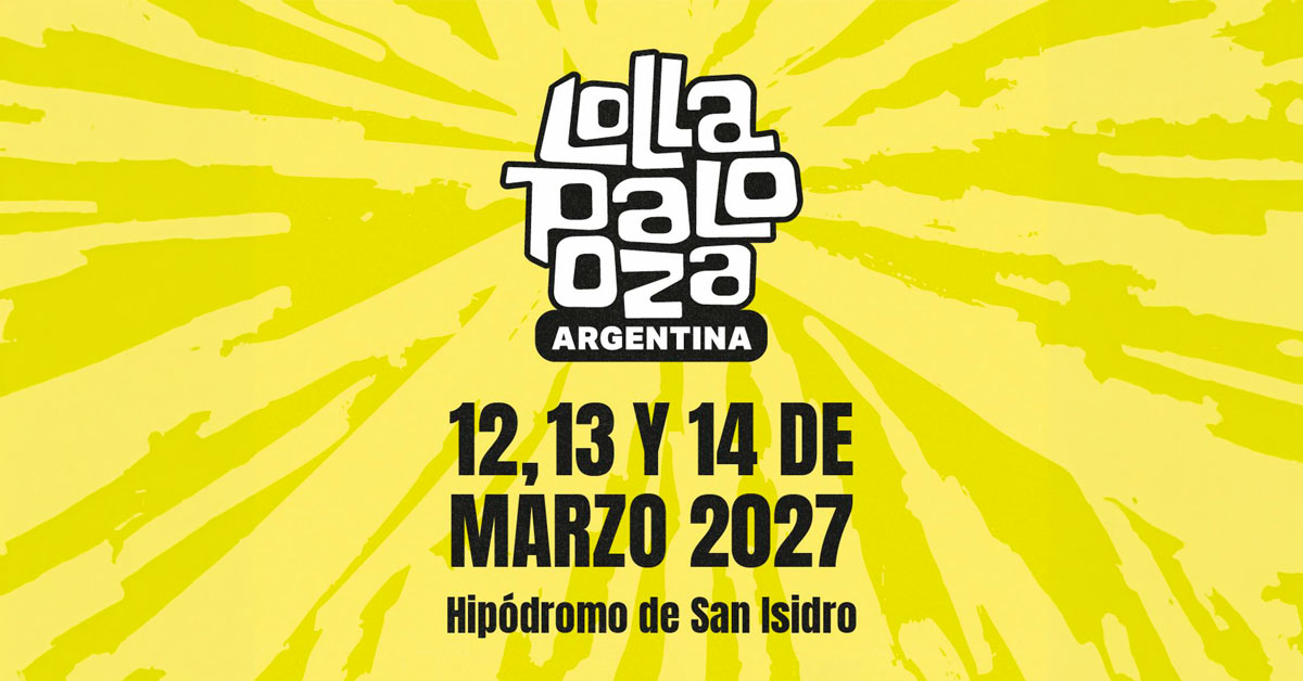 Lollapalooza Argentina 2027
