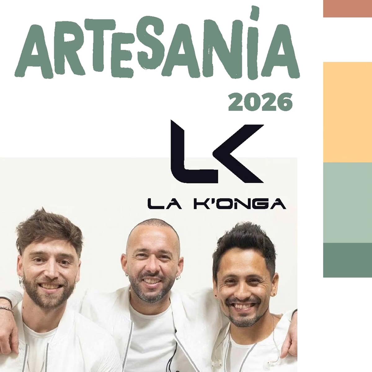 Grilla Artistas Fiesta De La Artesanía lunes 16 de febrero de 2026