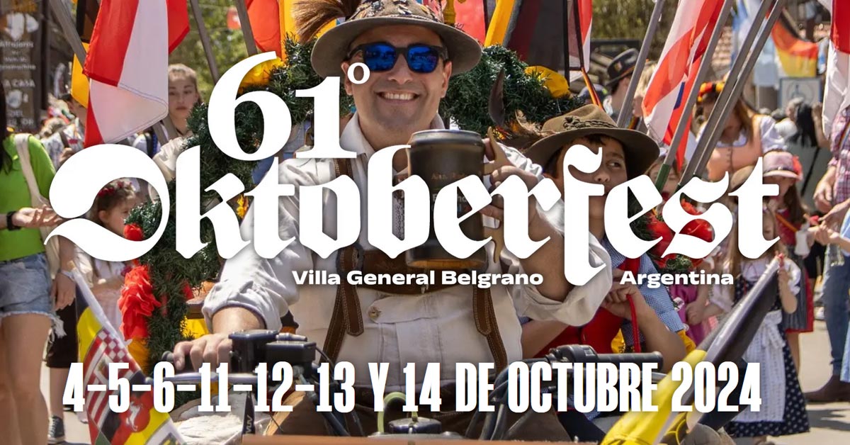 Fiesta de la Cerveza Villa General Belgrano 2024