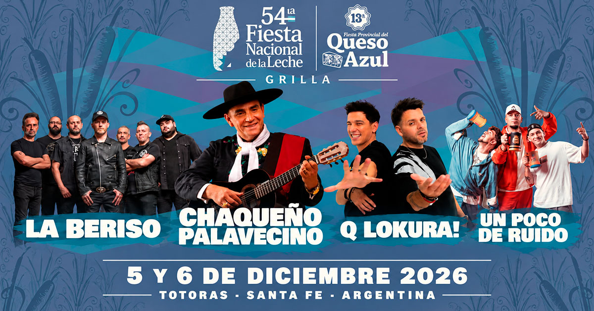 Grilla Fiesta de la Leche 2026