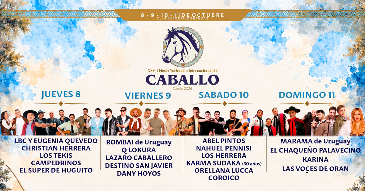 Grilla Fiesta del Caballo de Trancas 2026