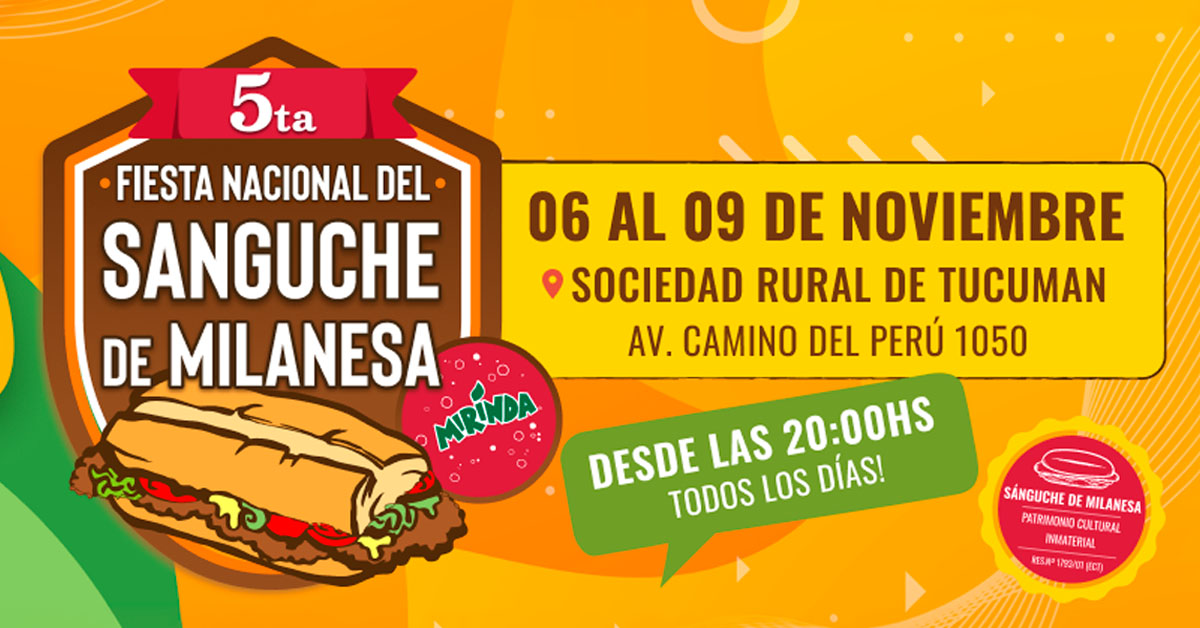 Fiesta del Sanguche de Milanesa 2026
