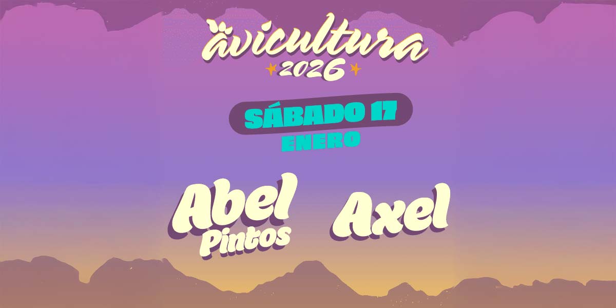 Grilla Artistas Festival De La Avicultura sábado 17 de enero de 2026