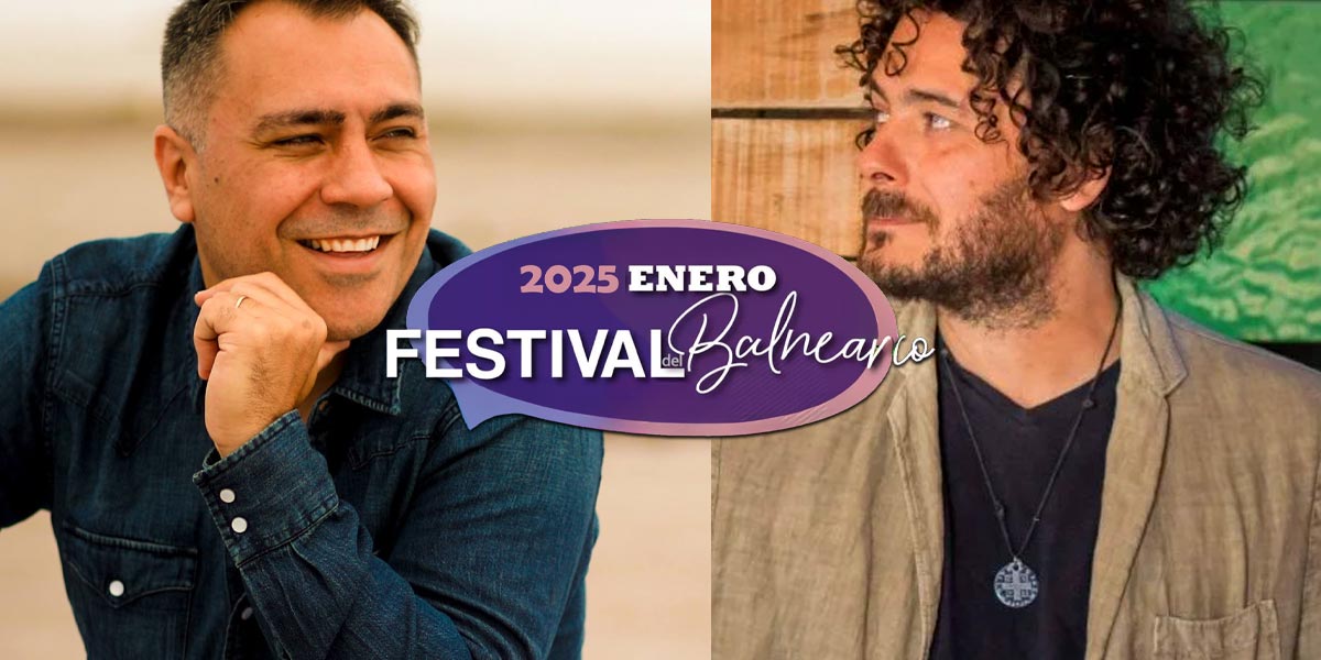Grilla Artistas Festival del Balneario sábado 25 de enero de 2025