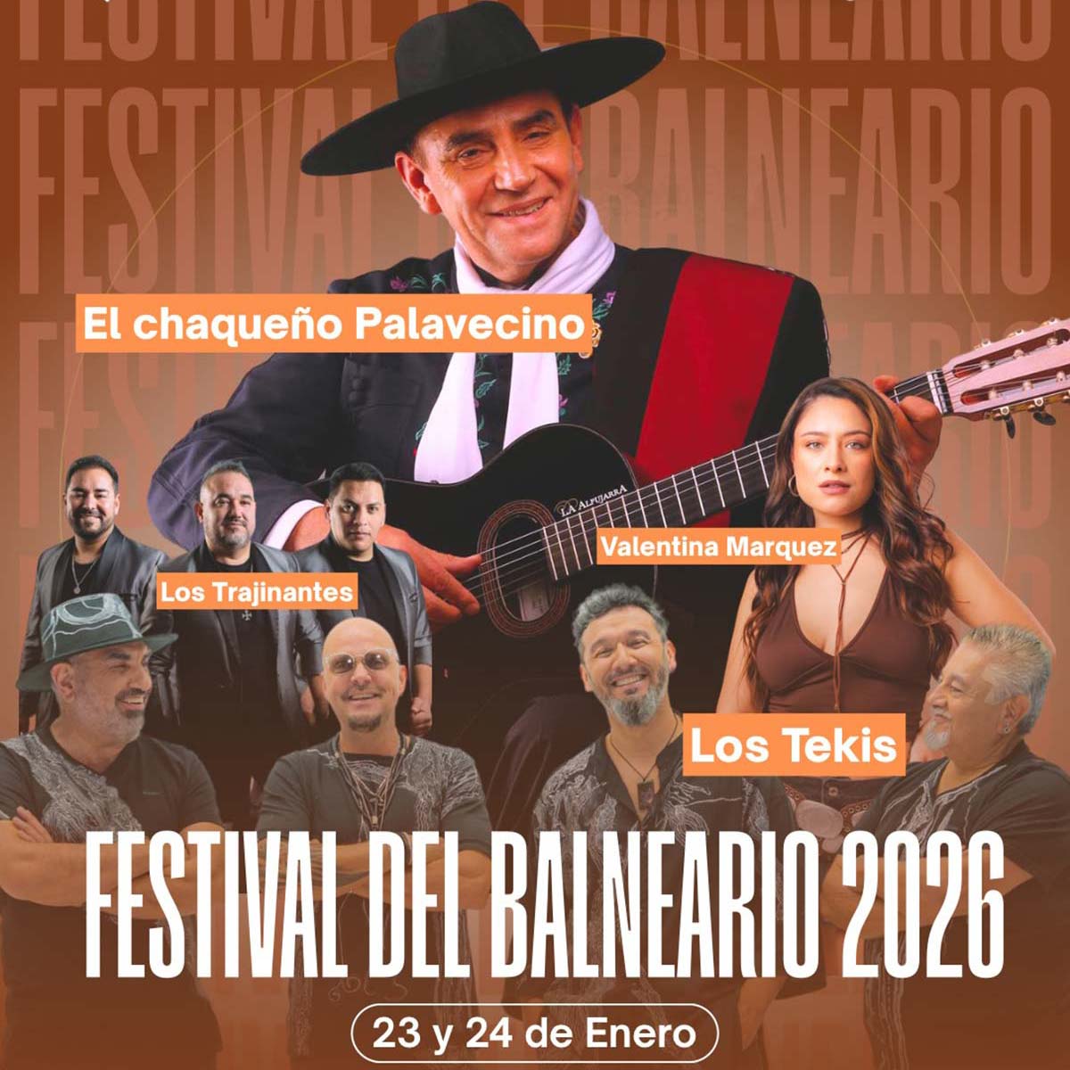 Grilla Artistas Festival Del Balneario 2026