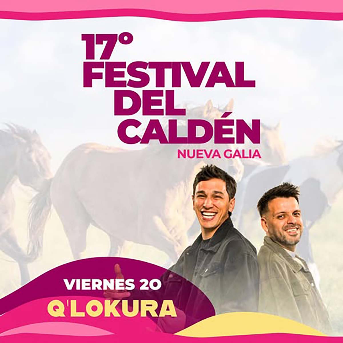 Grilla Artistas Festival Del Caldén 2026