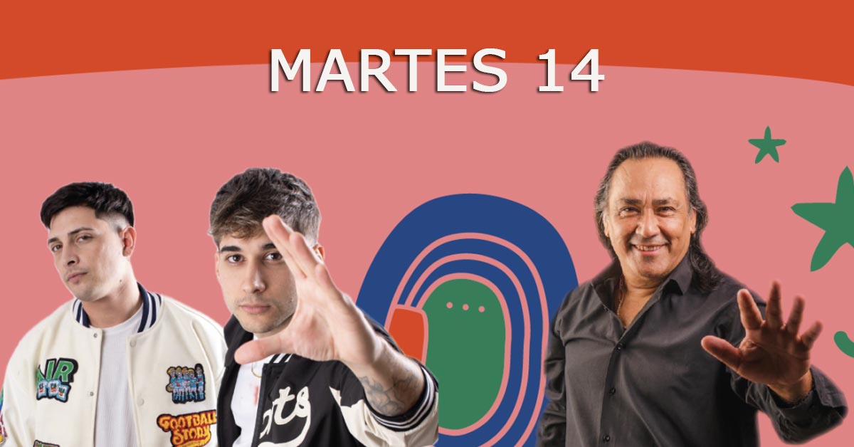 Grilla Artistas Festival Jesus Maria 2025 - Martes 14 de enero de 2025