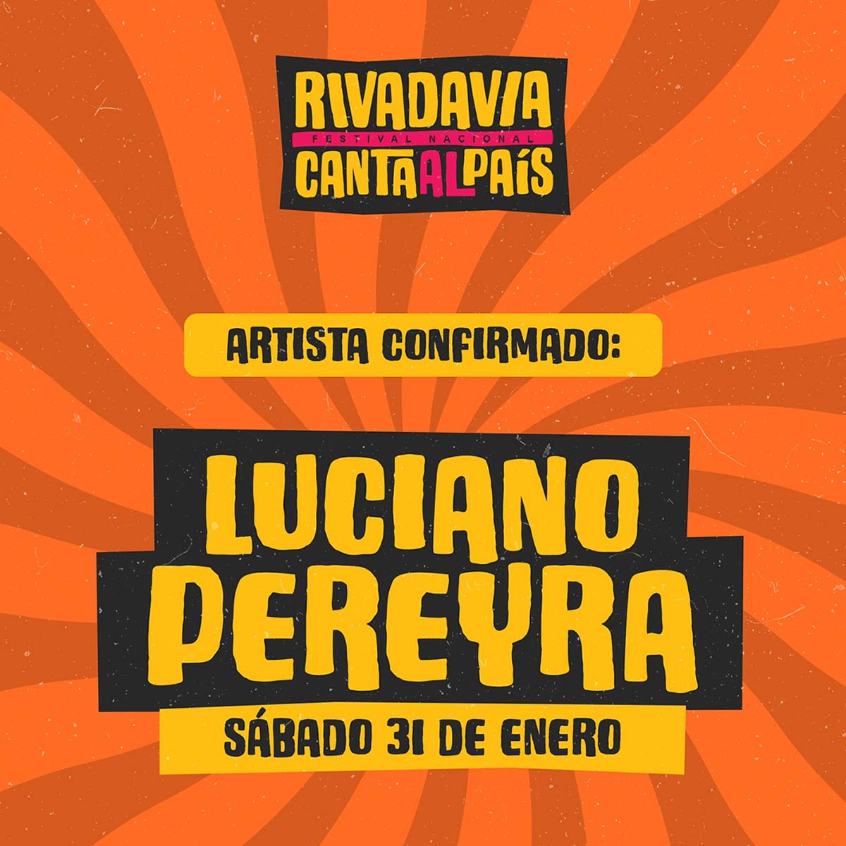 Grilla Artistas Rivadavia Canta Al País 2026