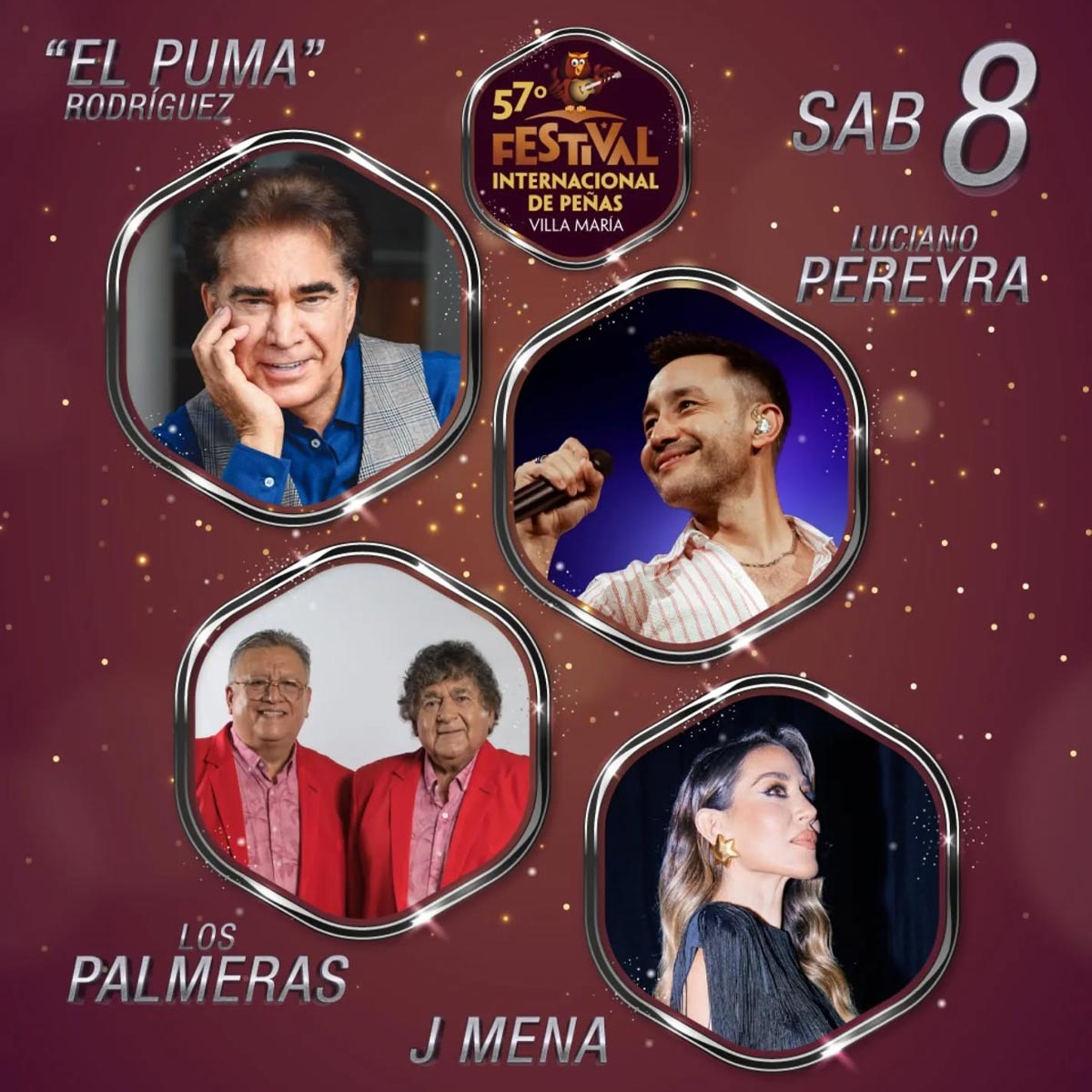 Entradas Festival Villa Maria sábado 8 de febrero de 2025