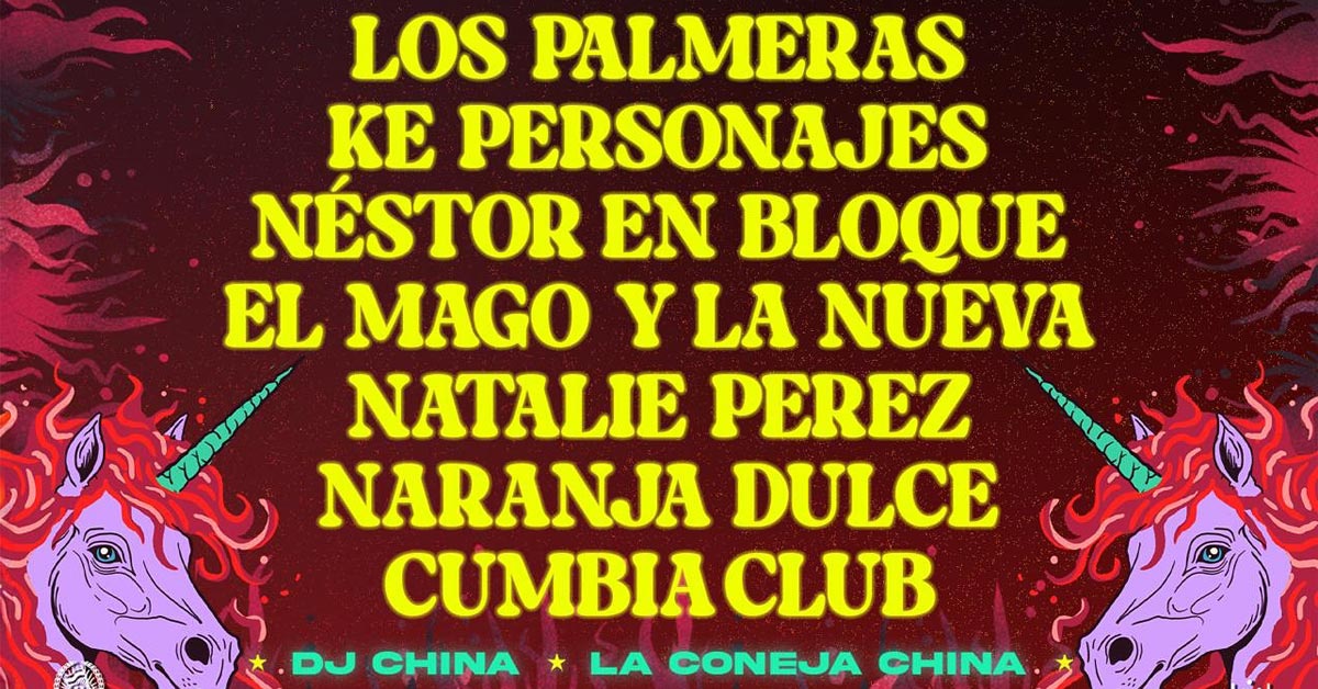Grilla Artistas Fiesta Cumbión del Paraná 2024