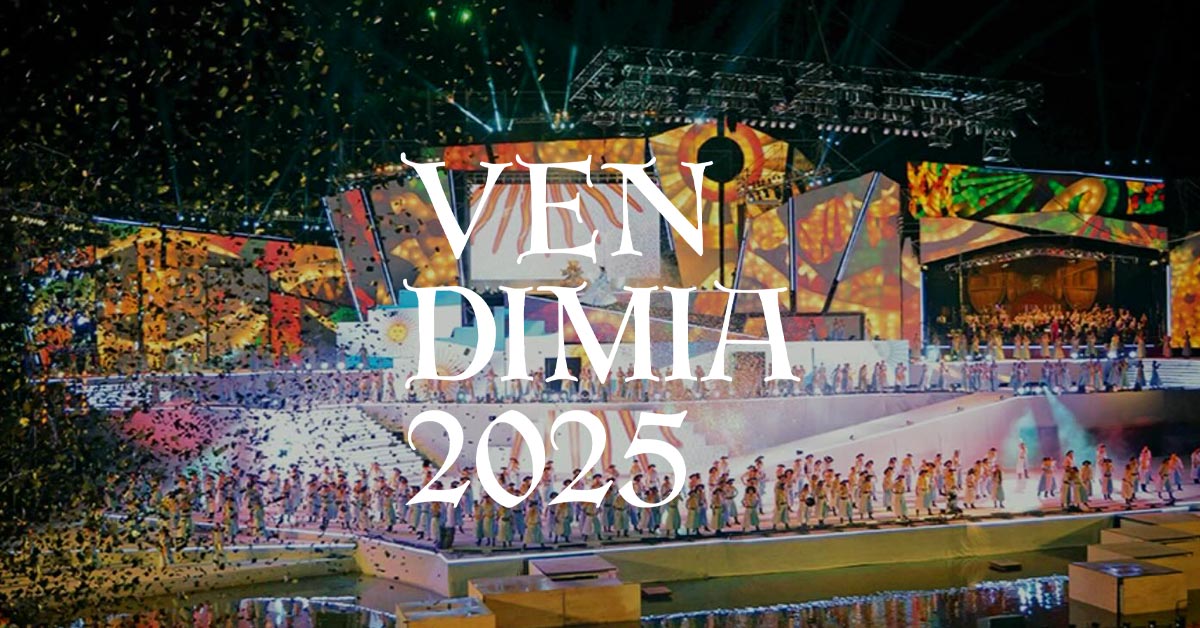 Grilla Artistas Fiesta Vendimia sábado 8 de marzo de 2025