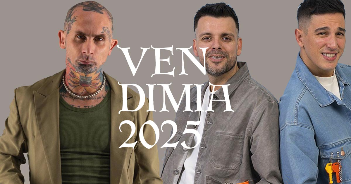 Grilla Artistas Fiesta Vendimia lunes 10 de marzo de 2025