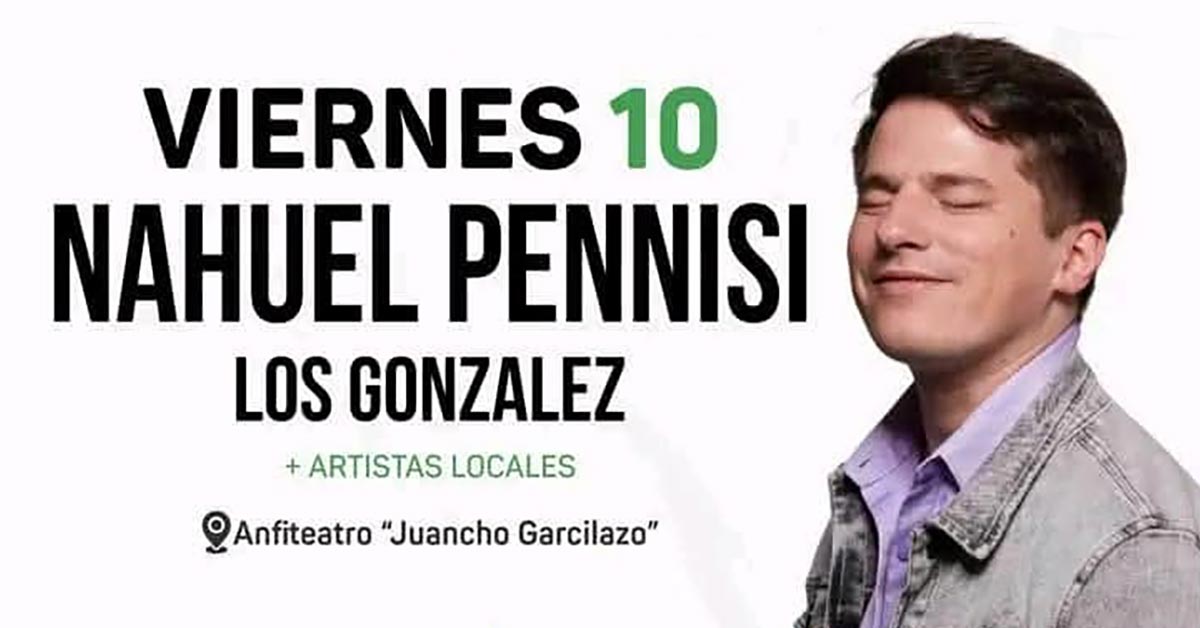 Grilla Artistas Fiesta del Lago de Federación viernes 10 de enero de 2025