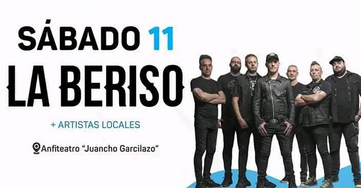 Grilla Artistas Fiesta del Lago de Federación sábado 11 de enero de 2025
