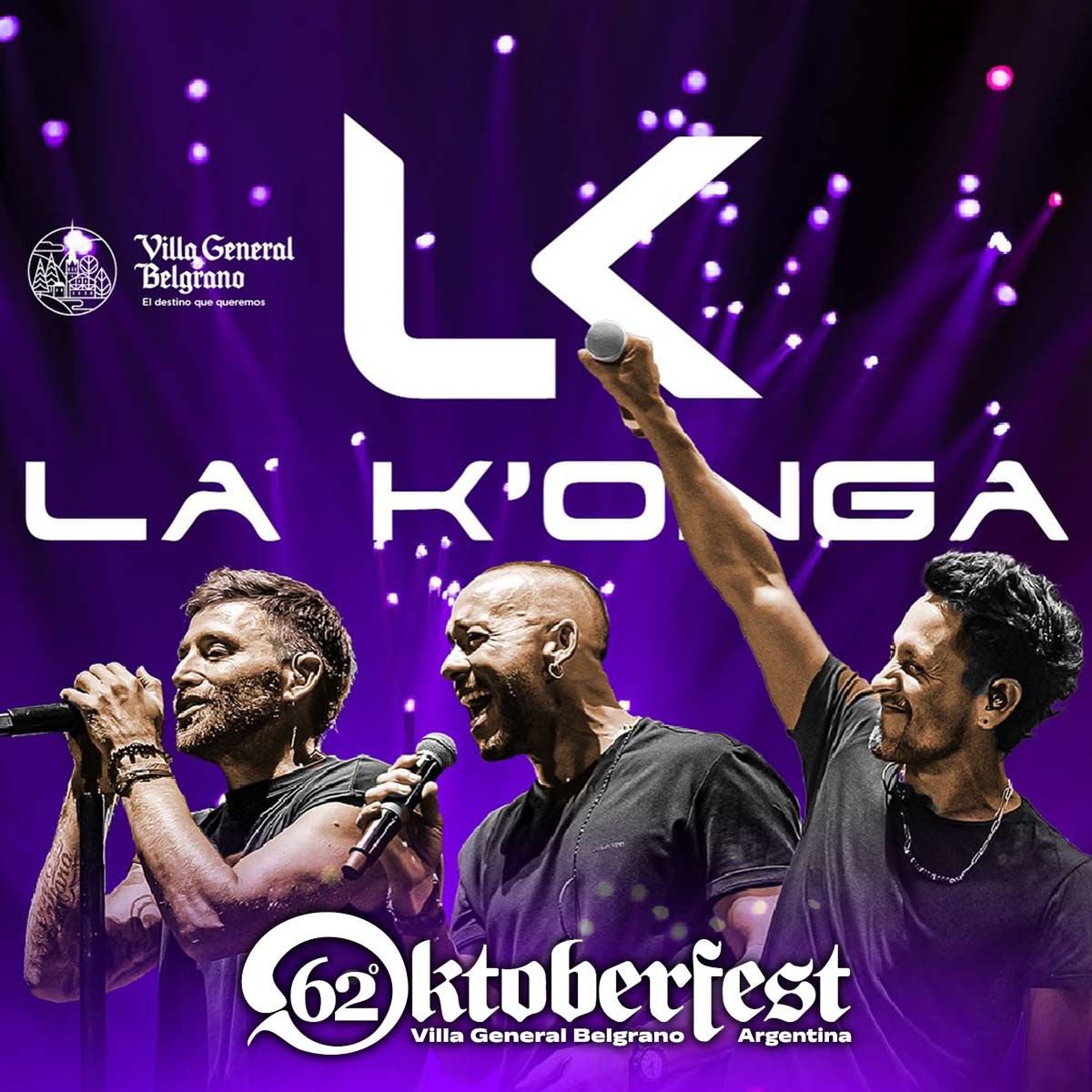 Grilla Artistas Oktoberfest Argentina domingo 23 de noviembre de 2025