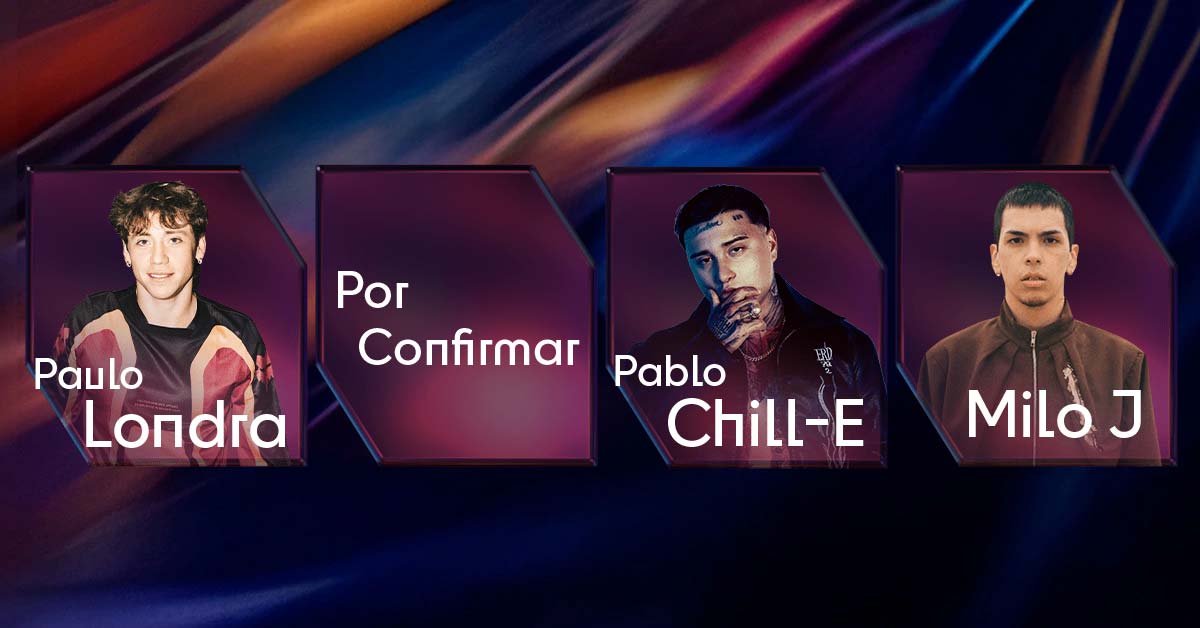 Parrilla Artistas Festival Viña Del Mar viernes 27 de febrero de 2026