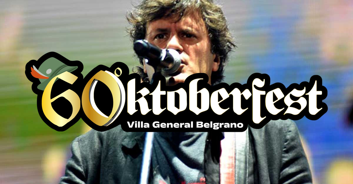 Grilla Artistas Fiesta de la Cerveza de Villa General Belgrano viernes 7 de octubre de 2023